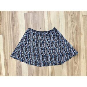 Lucy Love Floral Printed Swing Mini Skirt M